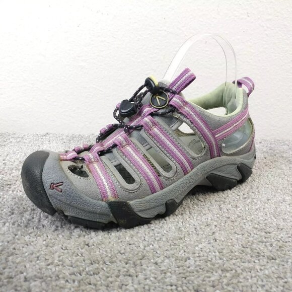Keen XT 0805 Newport H2 Hiking Sandals Womens 7 Shoes Waterproof Gray Purple - Picture 4 of 11